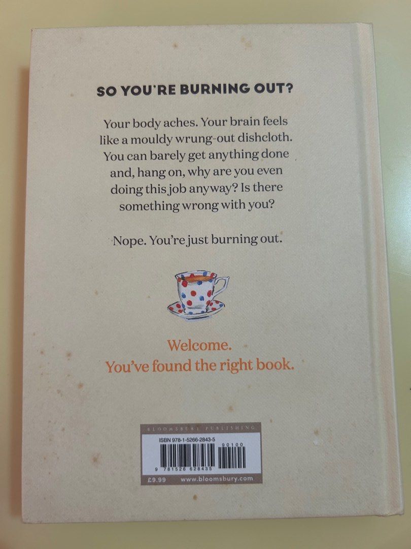 Burnout survival kit book (Category: Storybooks) located in Cebu City. Submitted by geeia (Listing ID 1317925803, Image 2). Description: Bought in Fullybooked Store.Did not finish the book but with stains due to storage.Inside is still good with no markings.