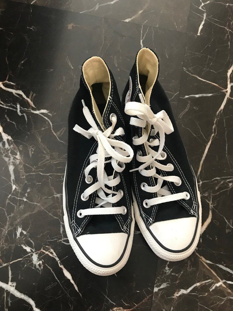 Black Converse Chuck Taylor All Star Women s Fashion Footwear Sneakers on Carousell