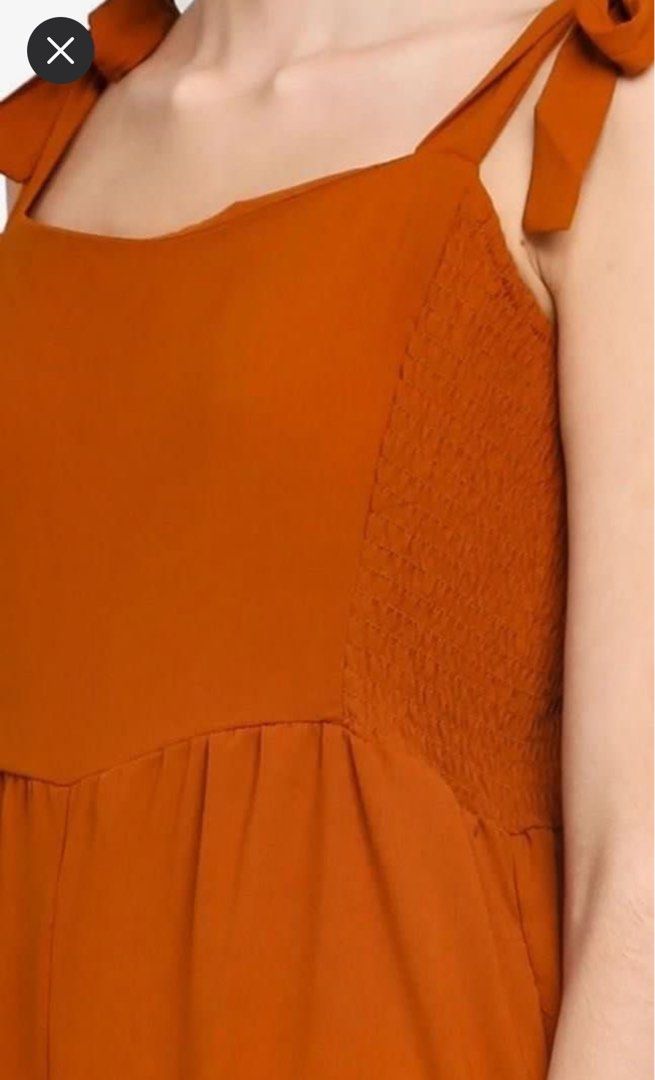 Woven alexa strappy jumpsuit hot sale