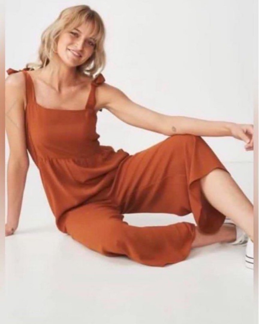 Woven alexa strappy jumpsuit discount