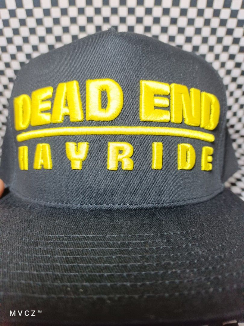 DEAD END HAYRIDE SNAPBACK (Category: Caps & Hats) located in Polomolok. Submitted by maczstuff (Listing ID 1317928494, Image 2). Description: 📍 DEAD END HAYRIDE 📍 SNAPBACK (AFRAME) 📍 GOOD AS NEW CONDITION 📍 NO ISSUES (UNTAG) 📍 750 + SF 📍 MINDANAO POLOMOLOK LOC. 📍 UNLI VOUCH 📍 PAYMENT FIRST (GCASH) 📍 NO COP/COD.
