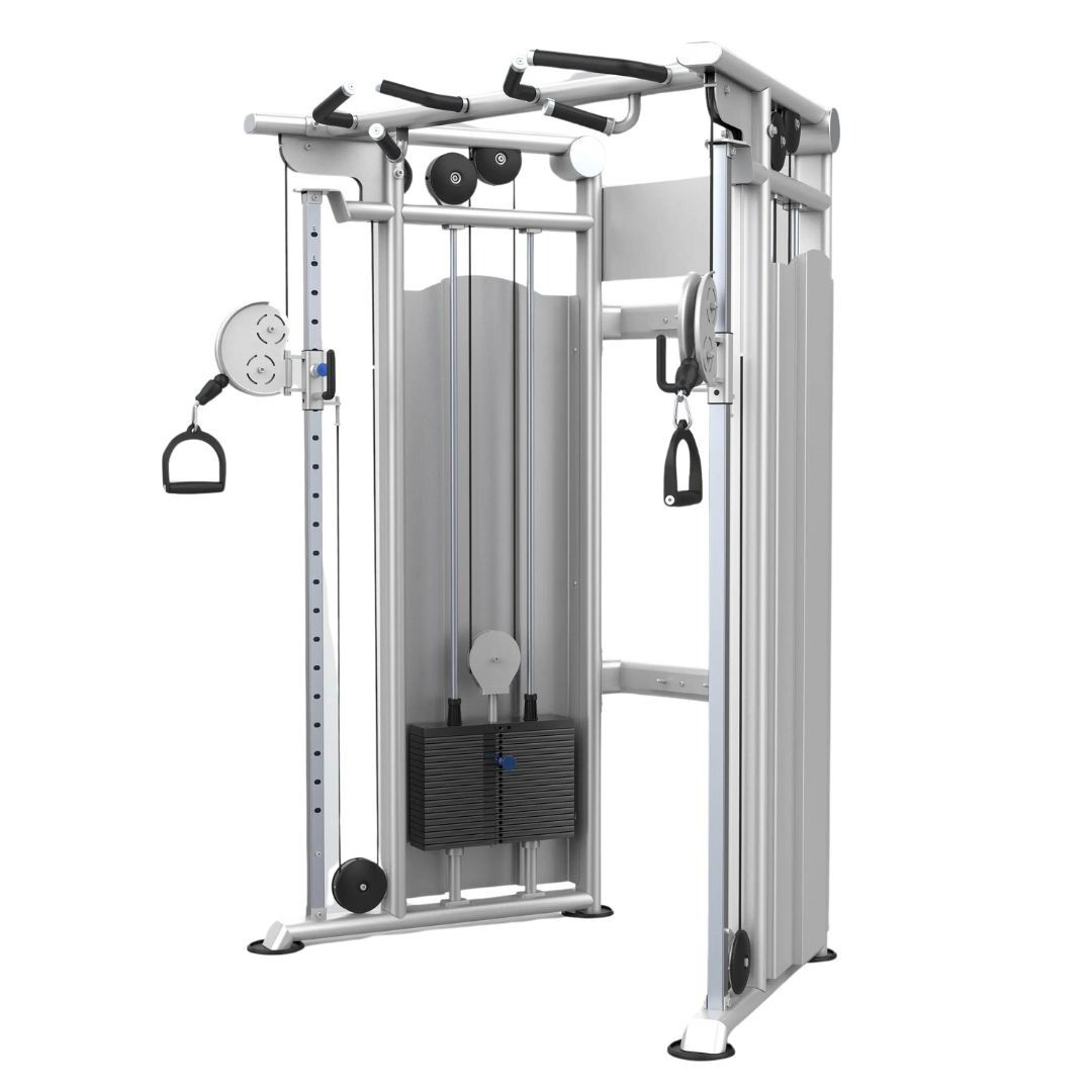 DHZ Functional Trainer Cable Machine U2017C, Sports Equipment, Exercise