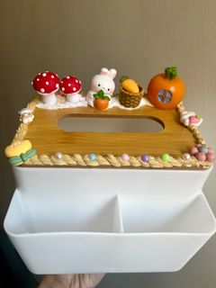 DIY Rabbit Decorative Box Storage Box Tissue Box Case64173909584770110