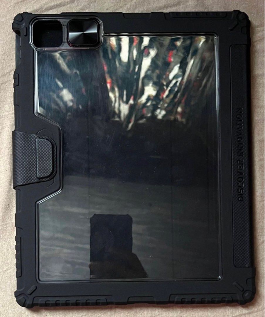 Nilken Case Ipad Pro M2 12.9 & Goojodoq Pen (Category: Cases & Sleeves) located in Binmaley. Submitted by jner_122 (Listing ID 1317986229, Image 2). Description: Nilken Case Ipad Pro 12.9 M2 (2022) Black With Box Goojodoq pen (GD13) Wireless charging 2 extra nib With minimal dents (kita sa pic) Take all 1,000 Pm.