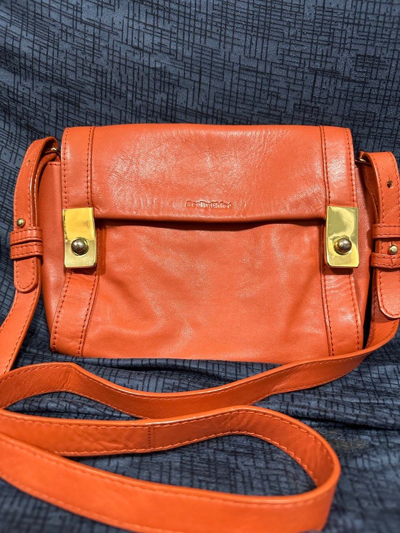Guaranteed Authentic See by Chloe sling bag (Category: Luxury Bags & Wallets) located in Pasig City. Submitted by pearlovesjohann (Listing ID 1317907979, Image 2). Description: Japan sourced.