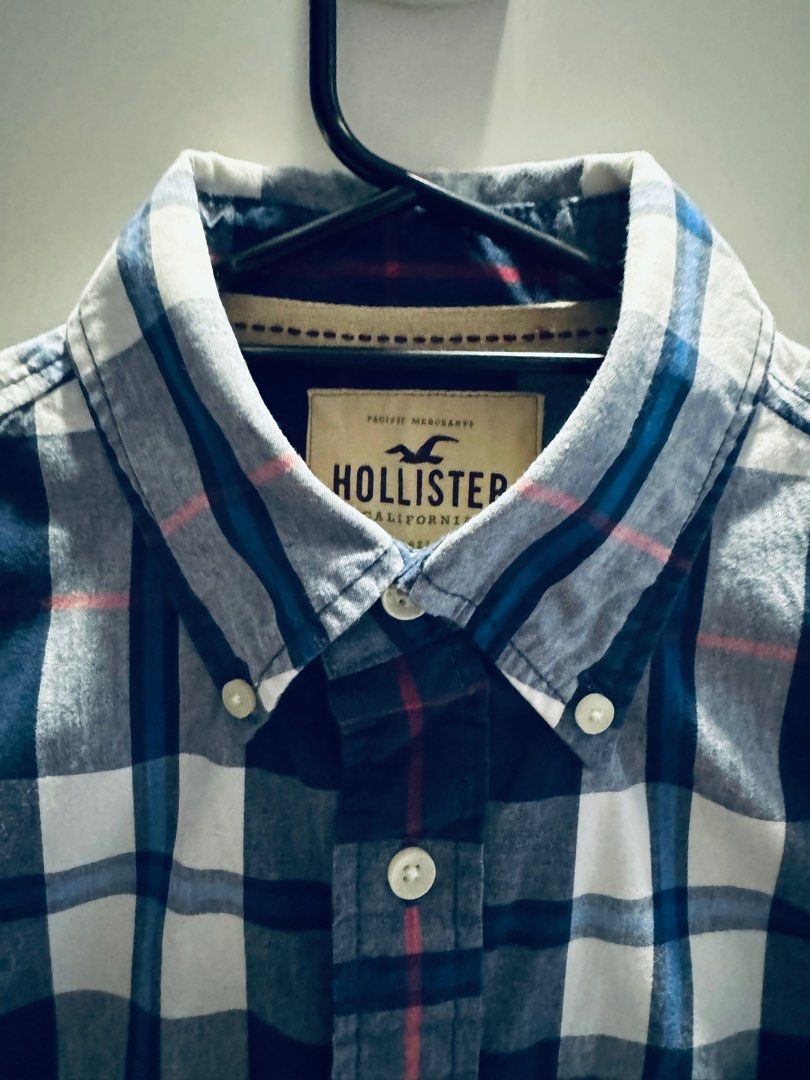 Casual Shirts Hollister Check Shirt Hollister Short Sleeve Waist
