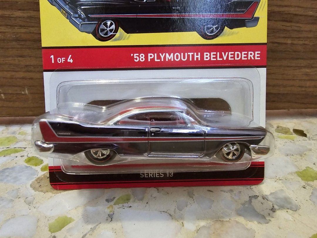 Hot Wheels RLC '58 Plymouth Belvedere Neo-Classics., Toys