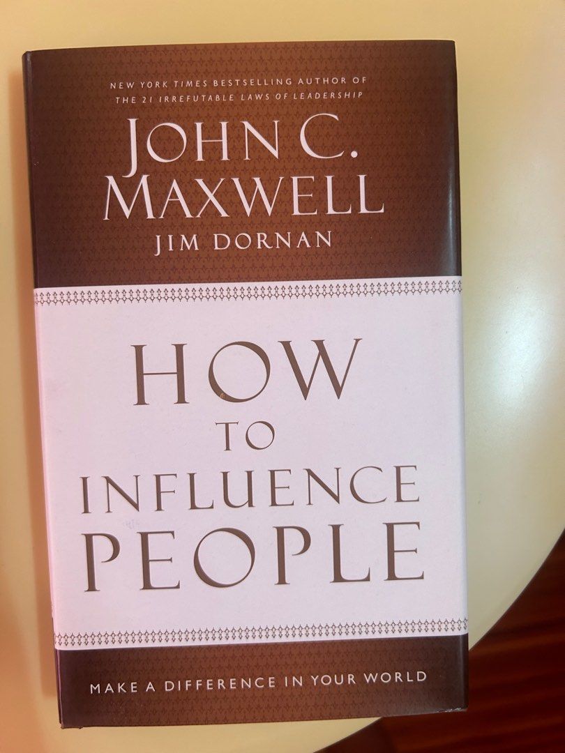 How ton influence people (Category: Storybooks) located in Cebu City. Submitted by geeia (Listing ID 1317931154, Image 1). Description: Bought in fully booked, with storage stains.Inside still good.