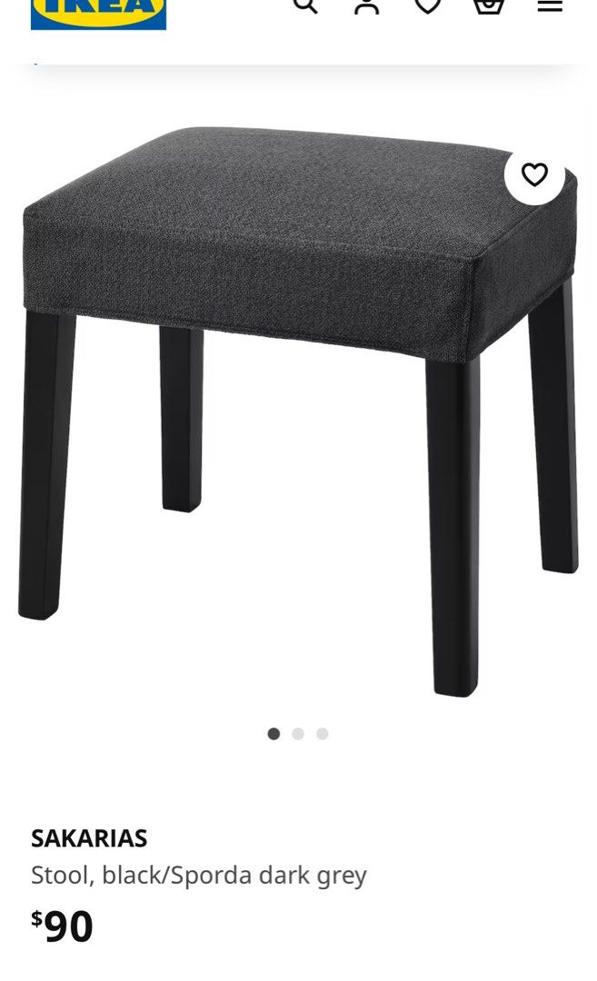 IKEA SAKARIAS Furniture Home Living Furniture Chairs on Carousell