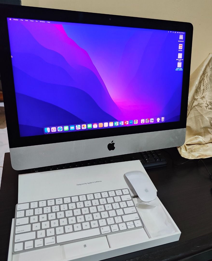 値下げ】iMac 27インチlate2012 2Kディスプレイ 純正キーボード&マウス付