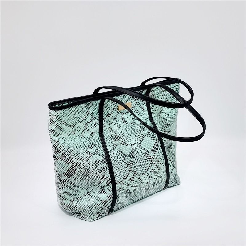 Mango snakeskin effect bag clearance
