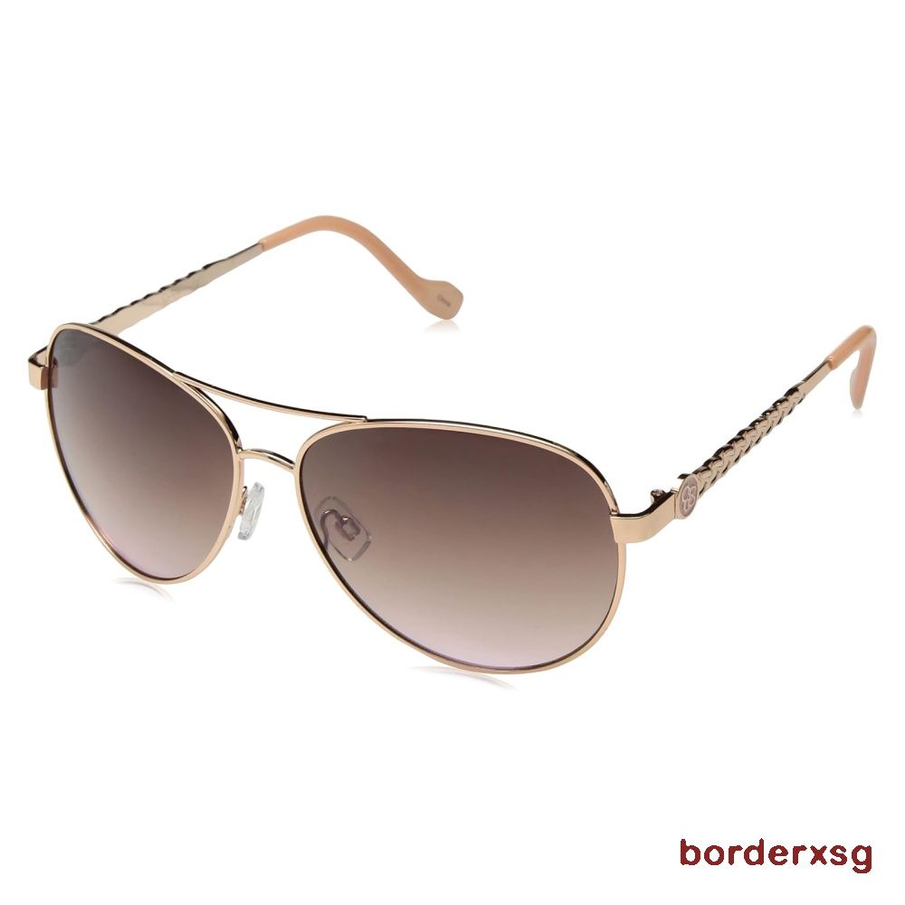 Jessica simpson rose gold aviator sunglasses sales