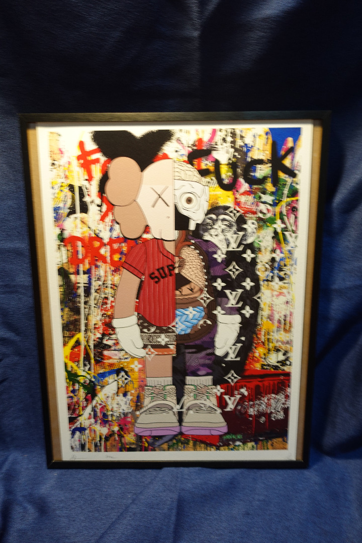 Kaws Holiday Companion 半解剖 x Supreme Death Nyc 罕有藝術作品限定