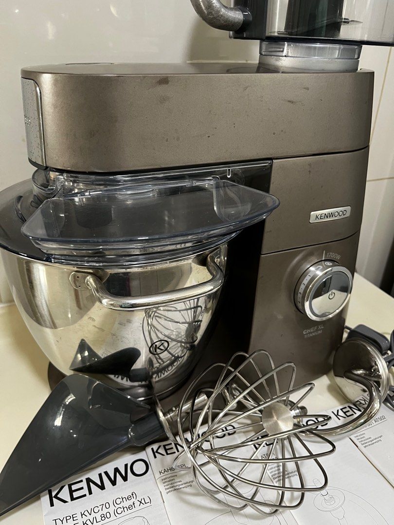 Kenwood Mixer Chef XL 1700W, TV Home Appliances, Kitchen