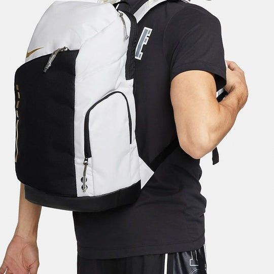 Legit Real RareNike elite hoops Nike backpack black white gold Men s Fashion Bags Backpacks on Carousell