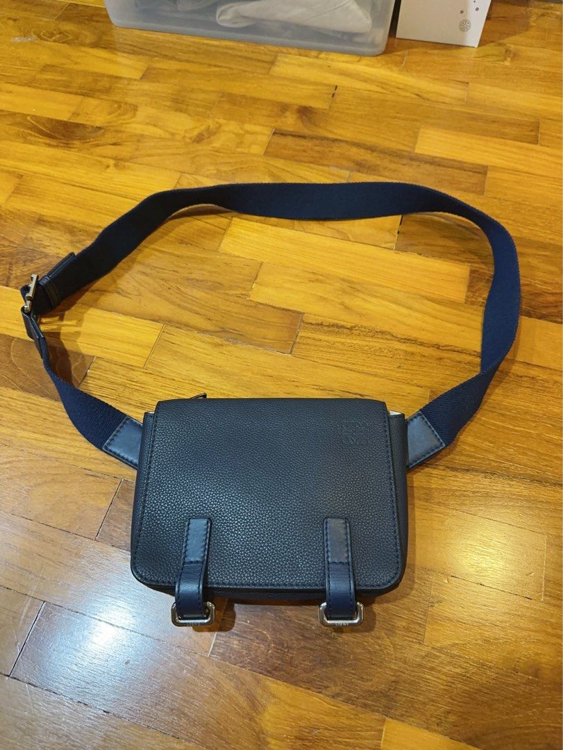 Loewe Military Messenger Bag XS Men s Fashion Bags Sling Bags on Carousell