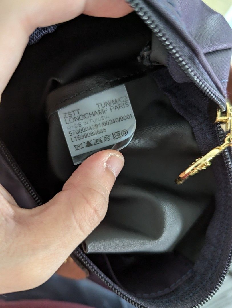 Longchamp Le Pliage Backpack in Bilberry Luxury Bags Wallets on Carousell