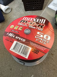 Maxell DVD-R 4.7gb 16x / 50隻 / dvd dvdr 空碟