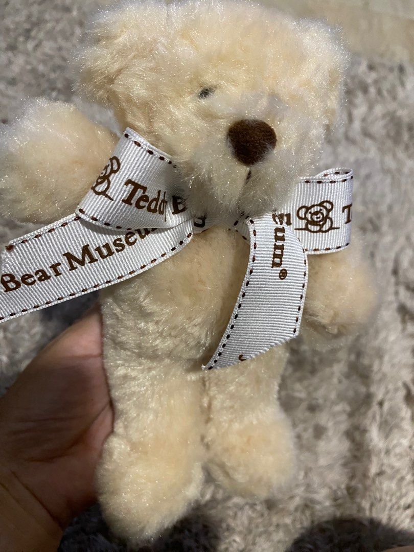 Mini Bear (Category: Plushies & Soft Toys) located in Singapore. Submitted by shirl38 (Listing ID 1318030669, Image 1). Description: From Tebby Bear Museum in Jeju. Brand New, can show proof bought less than 1 month ago n kept in plastic.