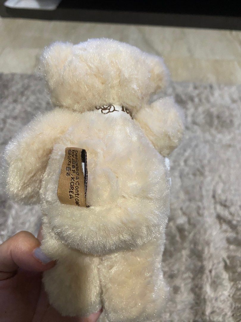 Mini Bear (Category: Plushies & Soft Toys) located in Singapore. Submitted by shirl38 (Listing ID 1318030669, Image 2). Description: From Tebby Bear Museum in Jeju. Brand New, can show proof bought less than 1 month ago n kept in plastic.