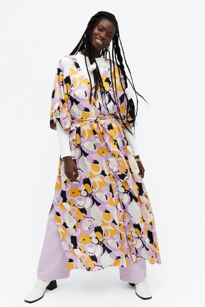 MONKI Long Shirt Dress with tie XL XXL Women s Fashion Dresses Sets Dresses on Carousell