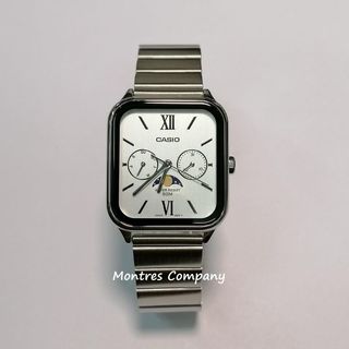Montres Company 香港註冊公司 (32年老店) 卡西歐 CASIO 不鏽鋼 不鏽鋼錶帶 防水 MTP MTPM305 MTPM305D MTP-M305 MTP-M305D MTP-M305D-7 MTP-M305D-7A MTP-M305D-7A2 銀白色 六款色有現貨64244272041217110