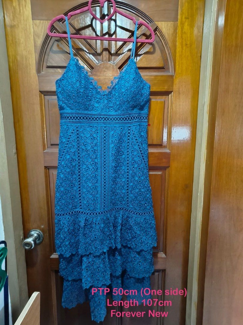 Forever new katie lace tier dress shop