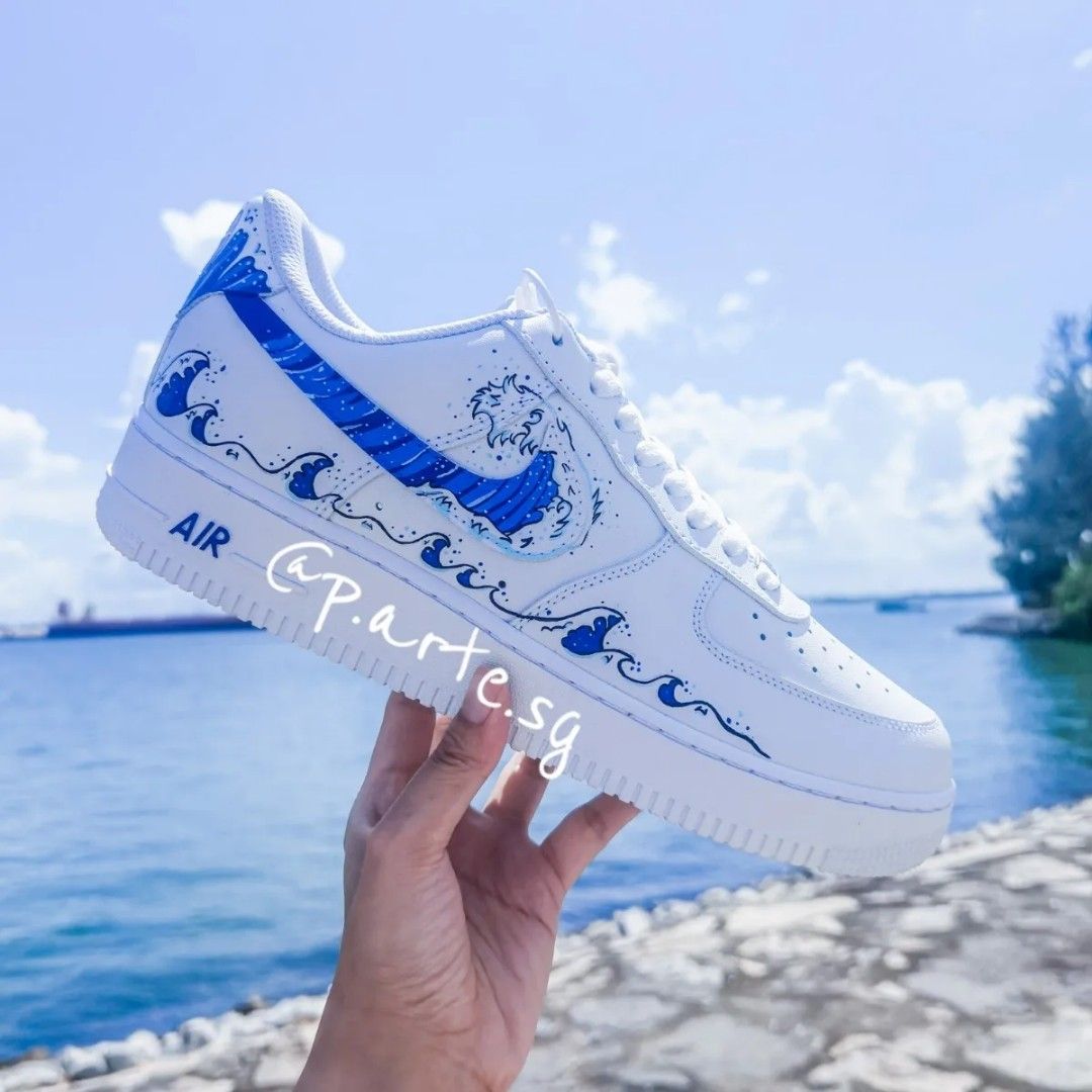 nike air force 1 ocean waves