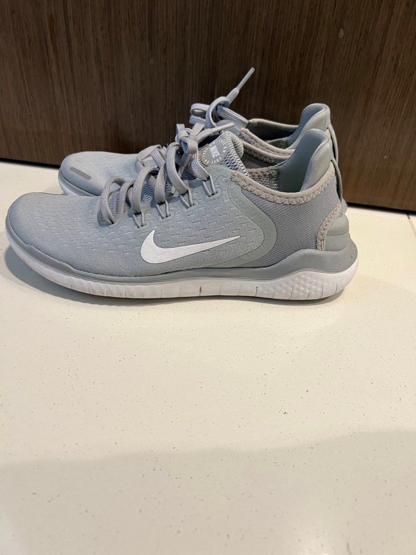 Nike Free RN woman in wolf grey Women s Fashion Footwear Sneakers on Carousell