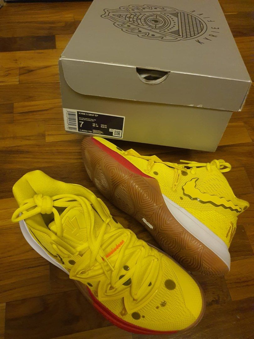 Nike x Spongebob Square pants x Kyrie Irving Shoes, Luxury