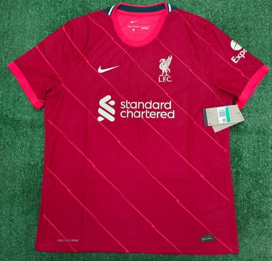 Original authentic Liverpool jersey jersi home 2021 2022 Men s Fashion Activewear on Carousell