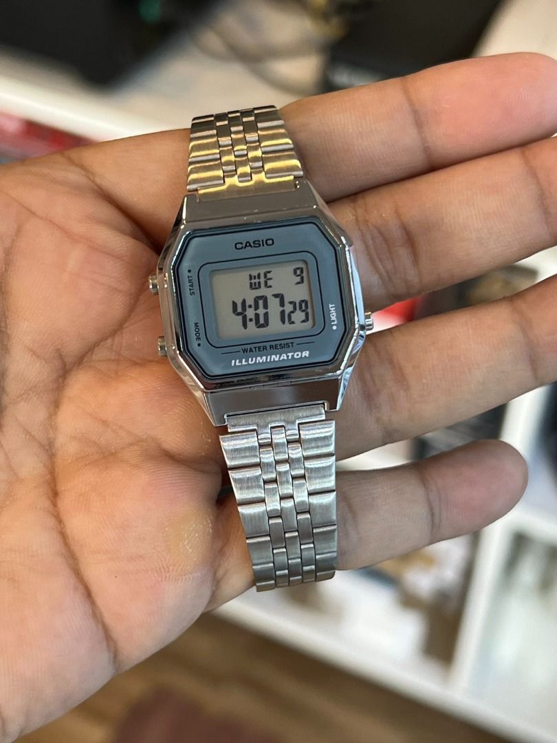 Original Casio Digital Blue Dial Ladies Watch LA680 WA 2B Women s Fashion Watches Accessories Watches on Carousell