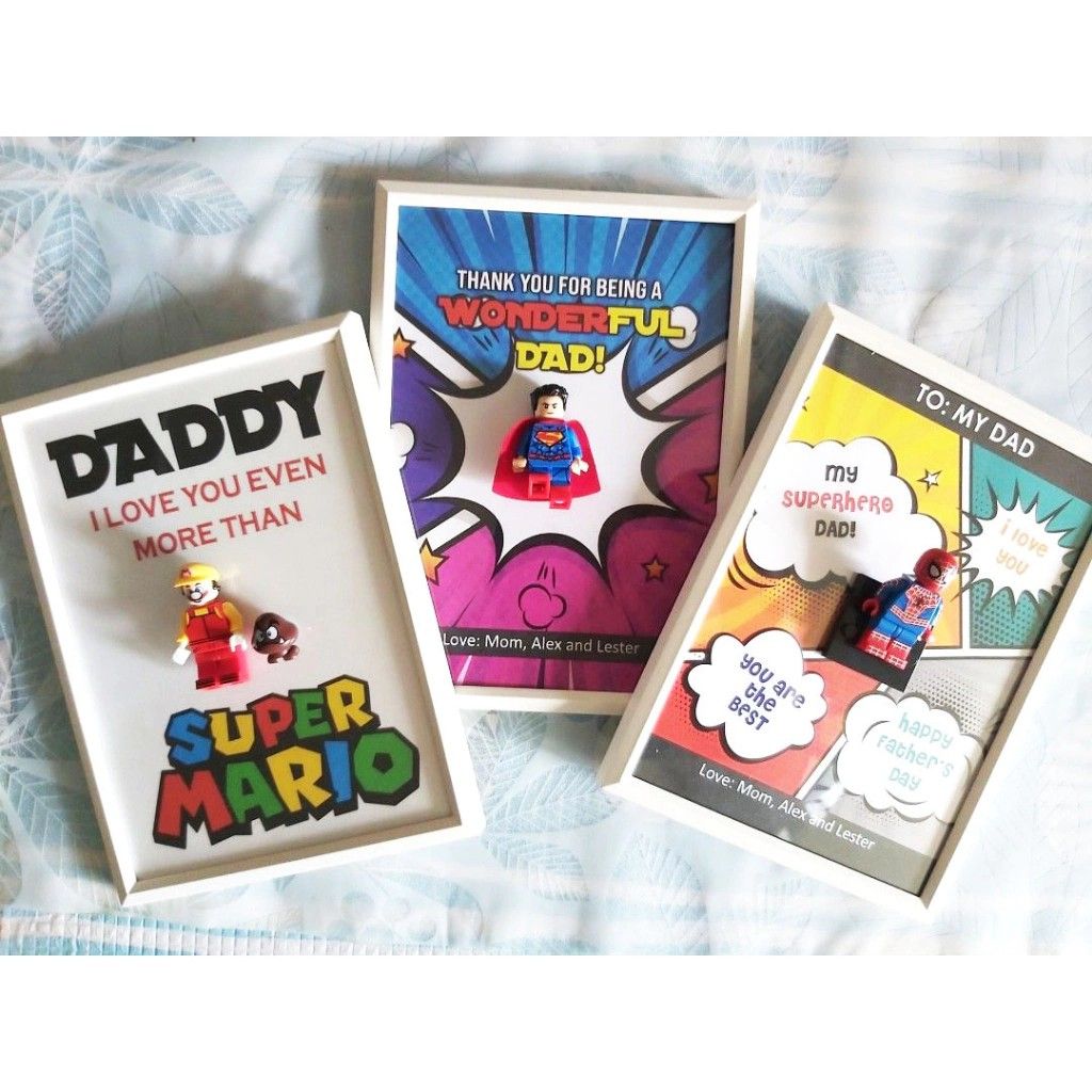 Personalized Mini Figure Father s day gift Hobbies Toys Toys Games on Carousell