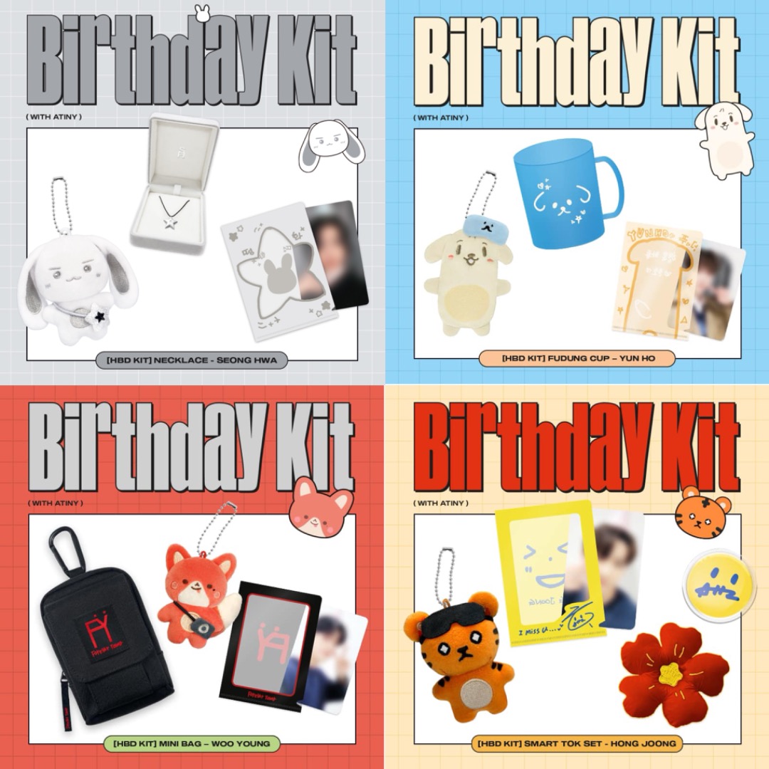 ateez ウヨン バースデーMD BIRTHDAYキット PO] ATEEZ HAPPY BIRTHDAY