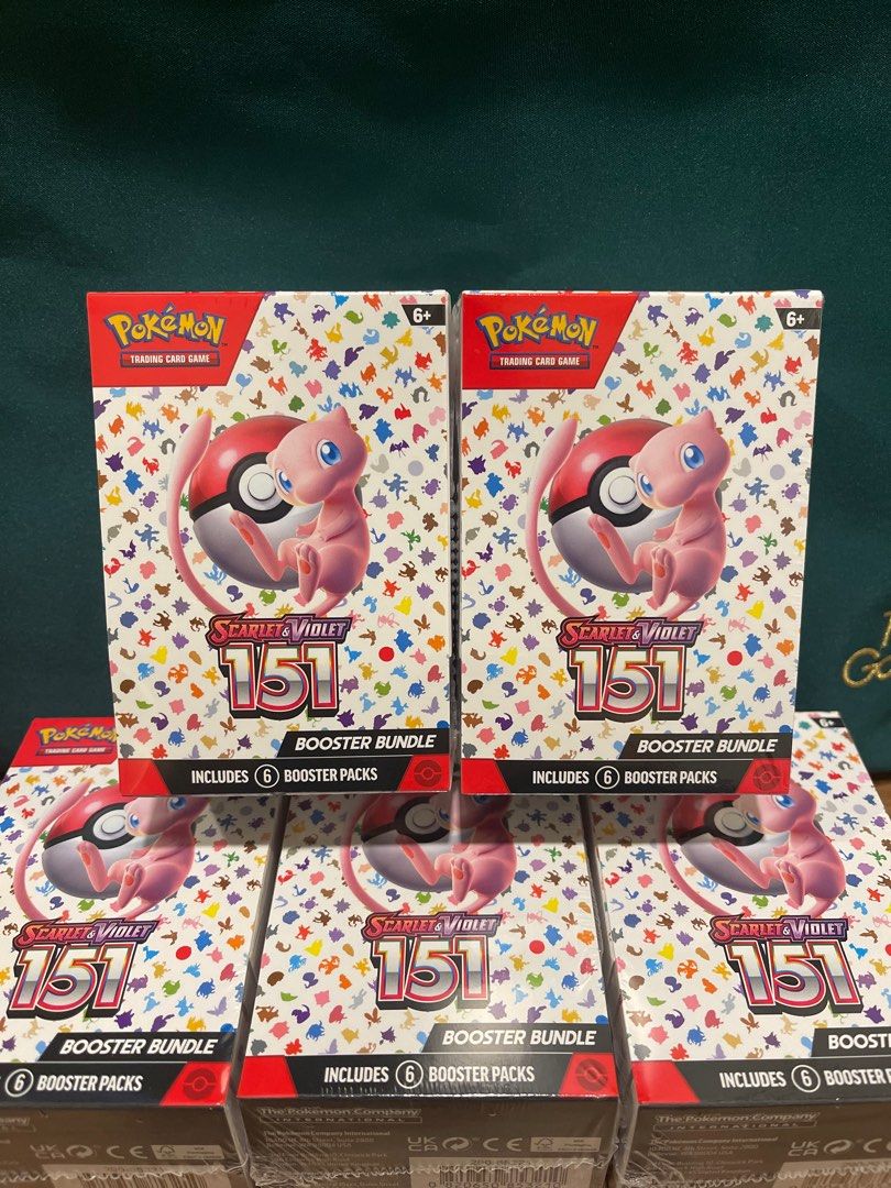 Pokemon 151 Booster Bundle, Hobbies & Toys, Collectibles & Memorabilia ...
