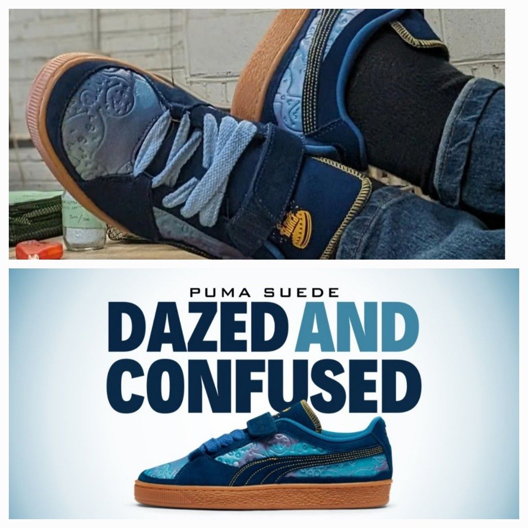 Puma Suede Dazed Confused Rare No More Instock certain sizes Bought at Puma Online Accidentally select a wrong size during checkout PM best offer I m flexible But no Lowballers Men s Fashion Footwear ...