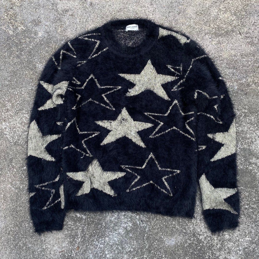 Saint laurent star sweater 2025