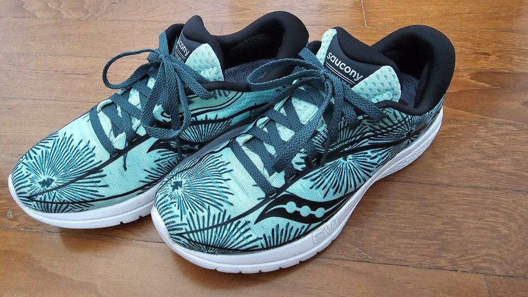Saucony Kinvara Everun Running Shoes Sneakers Green Size UK5 Women s Fashion Footwear Sneakers on Carousell