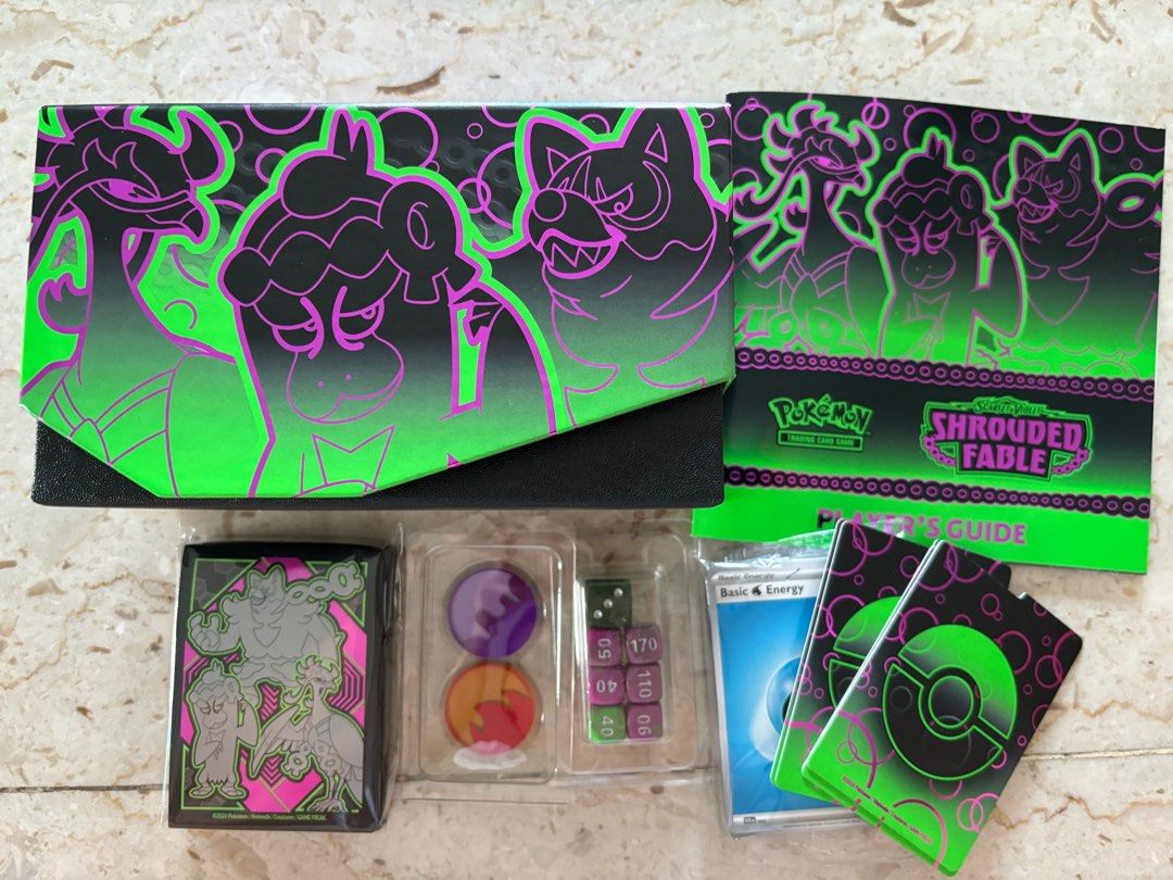 Shrouded Fable Elite Trainer Box Accessories Pokemon SV6.5, Hobbies & Toys, Toys & Games on Carousell Shrouded Fable Elite Trainer Box Accessories Pokemon SV6.5, Hobbies & Toys, Toys & Games on Carousell