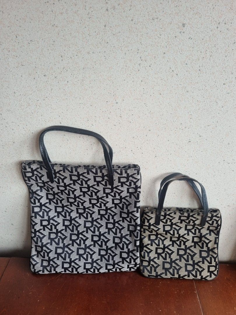 Dkny signature tote bag store