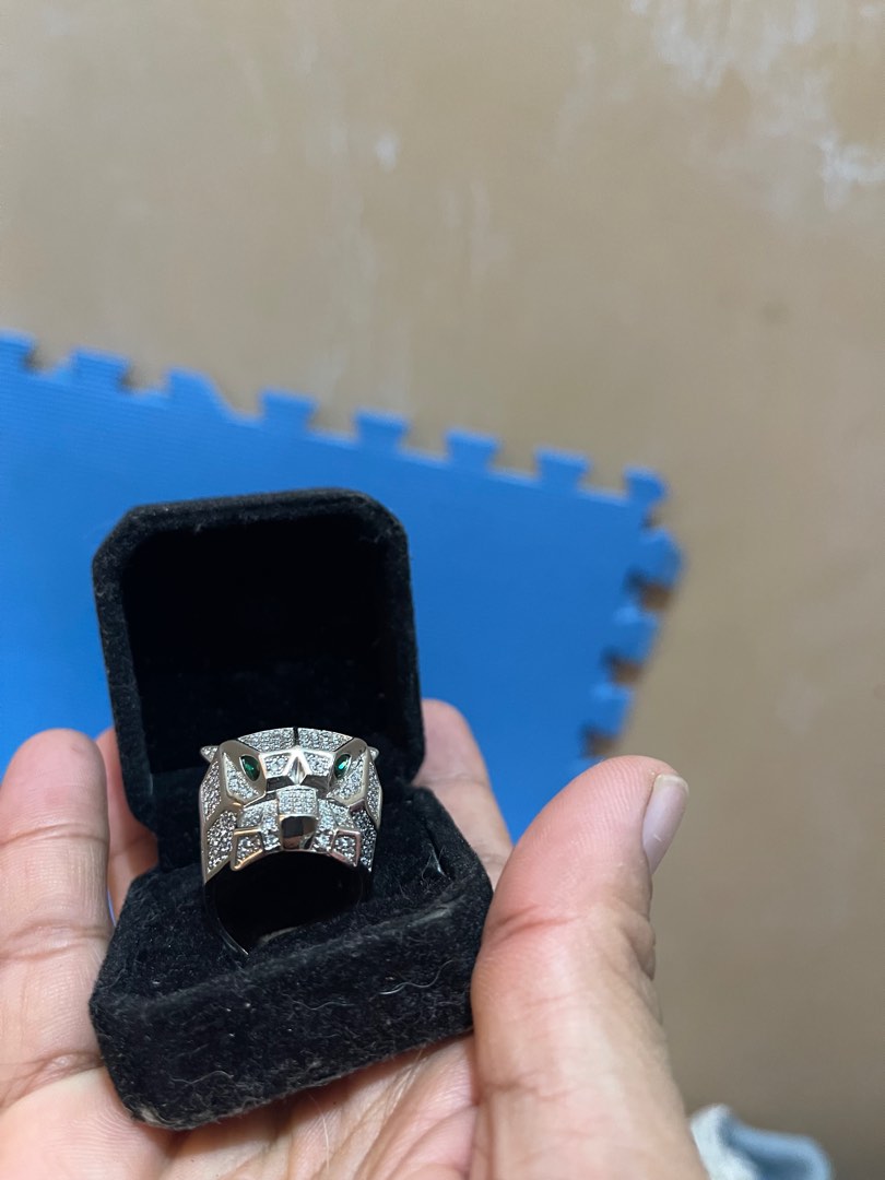 Silver Cartier Ring ingraved Women s Fashion Jewelry Organizers Rings on Carousell