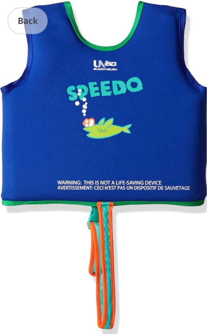 Kids Life Jacket Speedo Unisex-child Swim Flotation Life Vest Pool