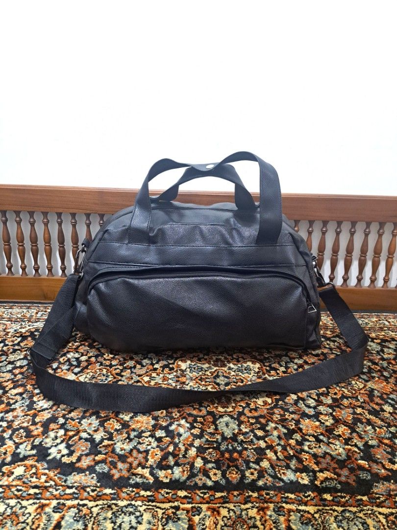 Duffle bag kulit online