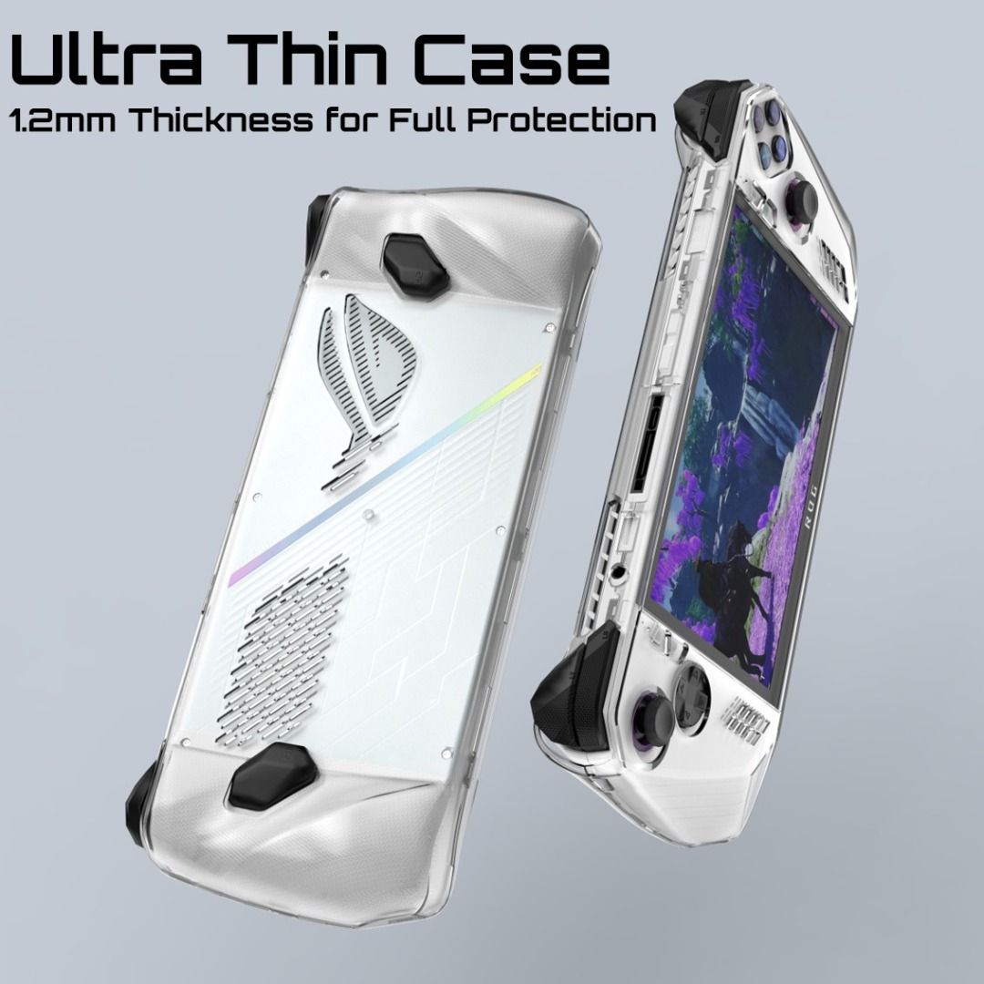The Bare Case for ASUS ROG Ally Ryzen Z1 & Extreme (Shell, Transparent ...