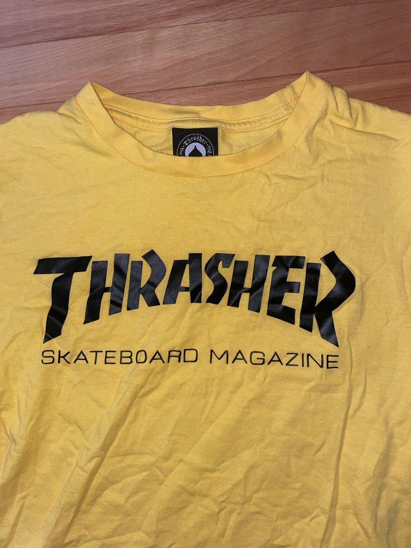 Yellow thrasher shirt cheap