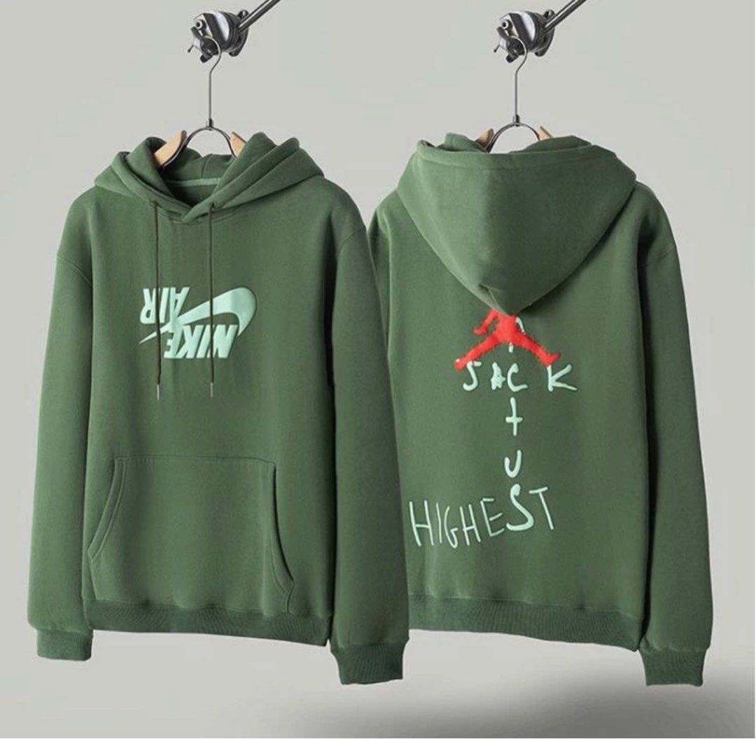 travis scott jordan green hoodie