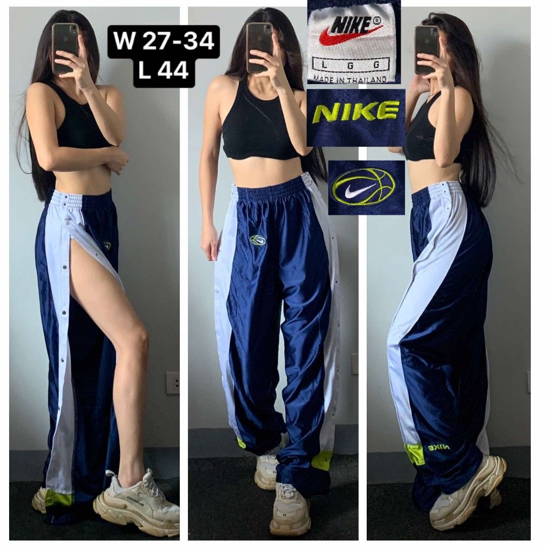 Nike tear away pants womens store