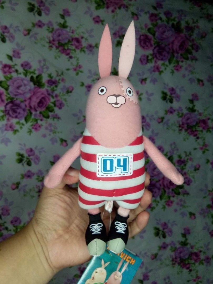 Usavich Prison Rabbit plush (Category: Plushies & Soft Toys) located in Navotas City. Submitted by tindahan.ni.lyn (Listing ID 1317922135, Image 1). Description: Please Read Before Making Offer Location: Navotas City, Metro Manila -Items Are Crossposted -Pay After Invoice Sent + SF -No Reservation -please manage your expectations! -all items from our shop are preloved, second hand or like new with papertag -some of them need to be wash -color may