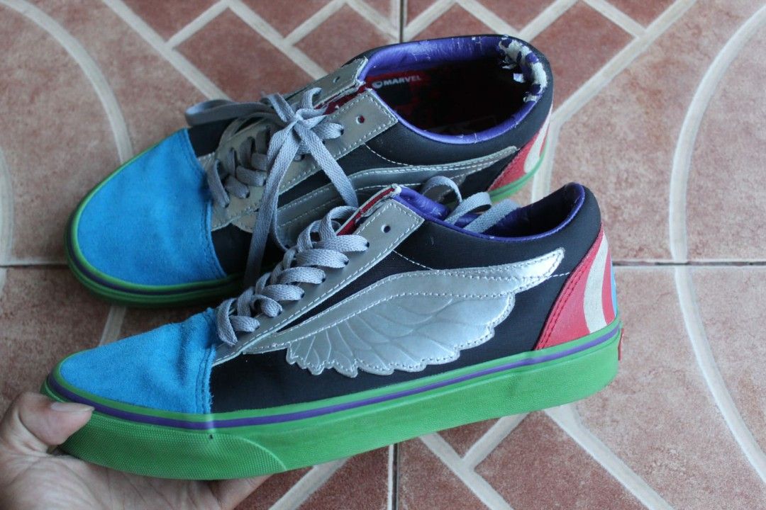 Vans marvel old school cheap
