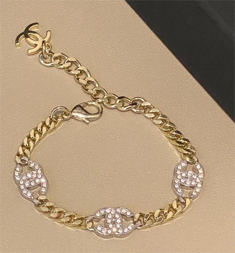 Vintage Chanel 21A CC Bracelet